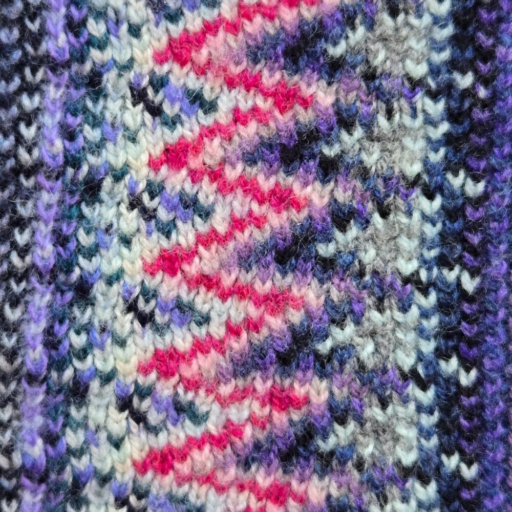 Vintage Glen Prince Lambswool Scarf *REPAIRED HOLE* - Picture 6 of 8